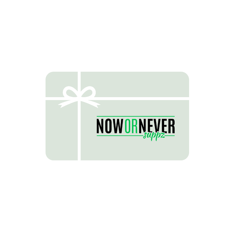 Now or Never Suppz Cadeaubon