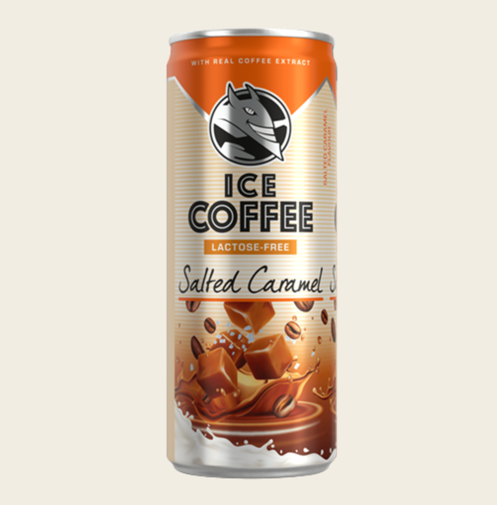Hell ice coffee salted caramel
