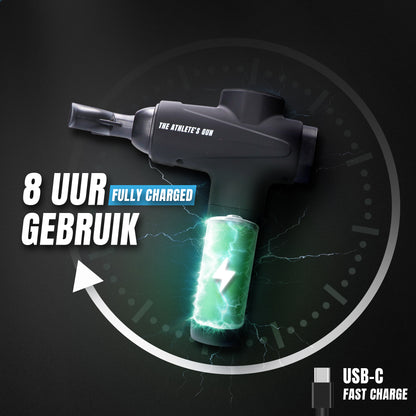 massage gun batterij