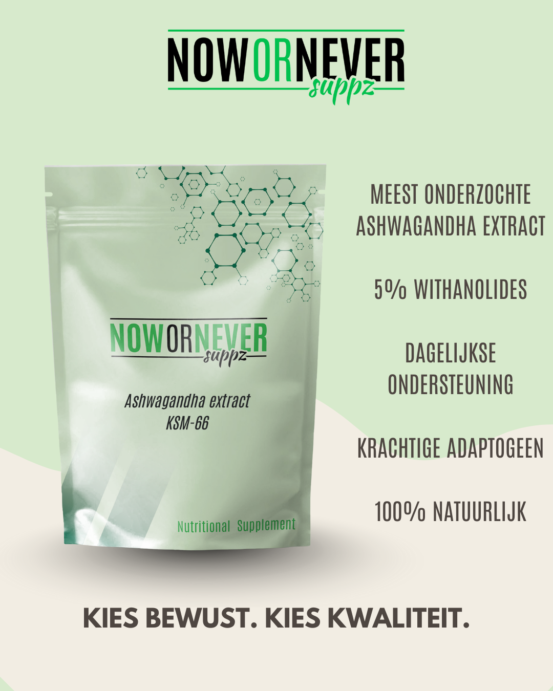 Ashwagandha extract ksm66 poeder