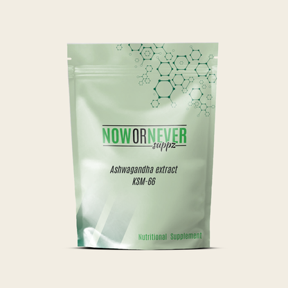 Ashwagandha KSM-66 poeder supplement