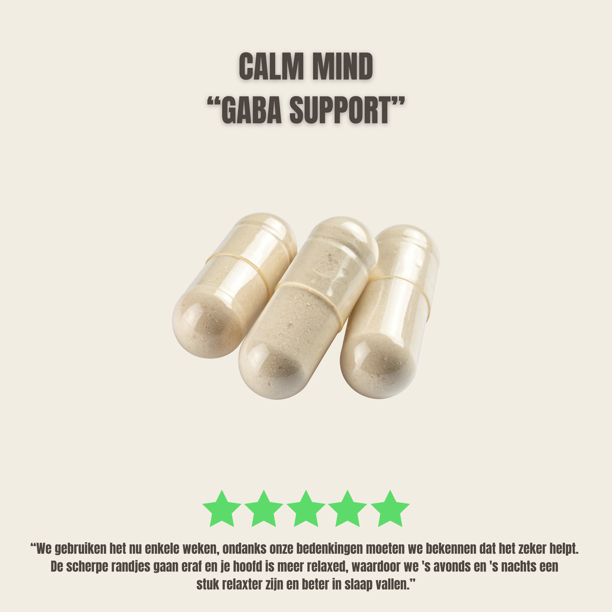 calm mind gaba supplement