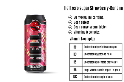 Hell energy strawberry banana vitamine b
