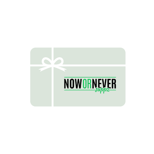 Now or Never Suppz Cadeaubon
