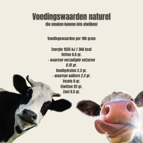 voedingswaarden whey isolaat arla