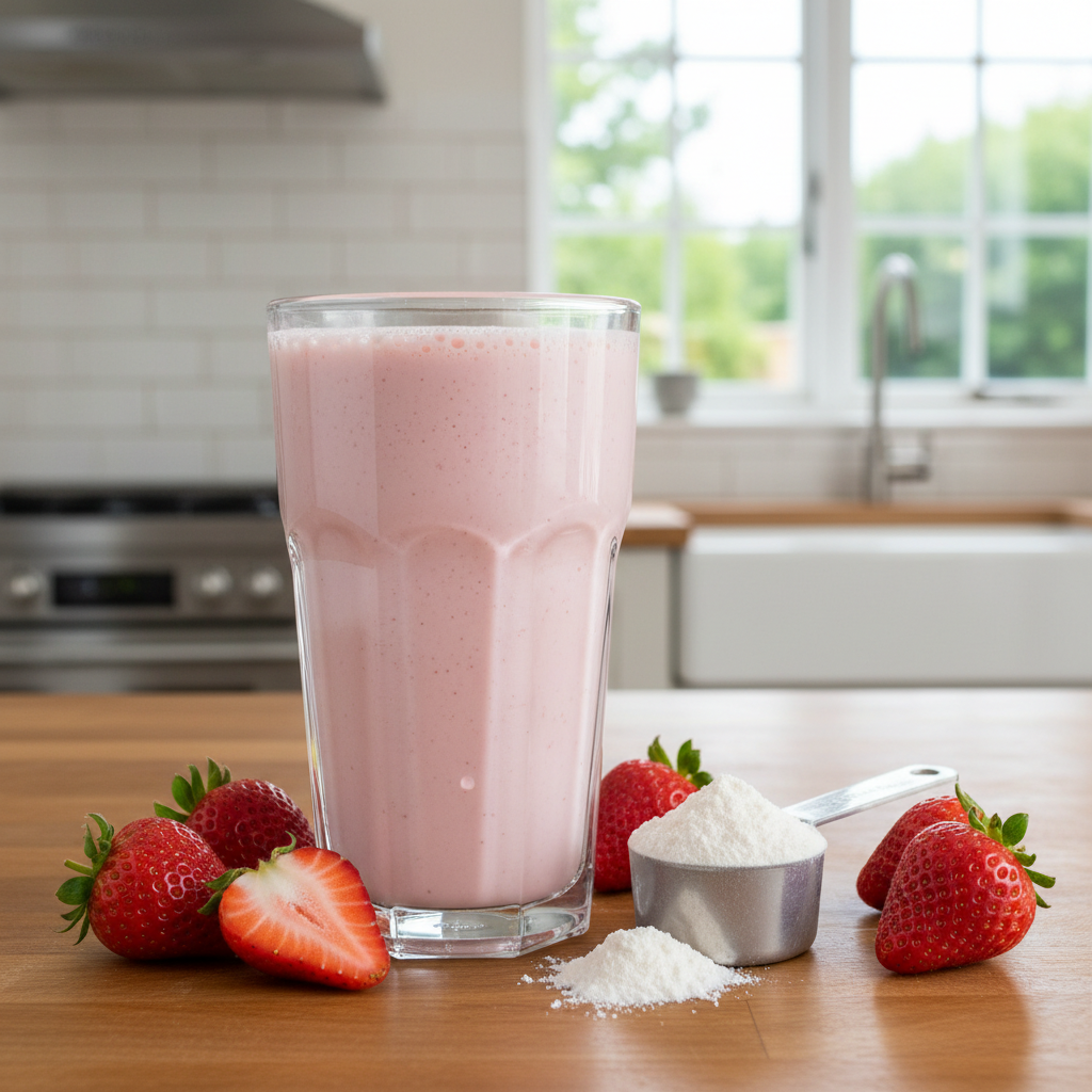 Whey isolate strawberry