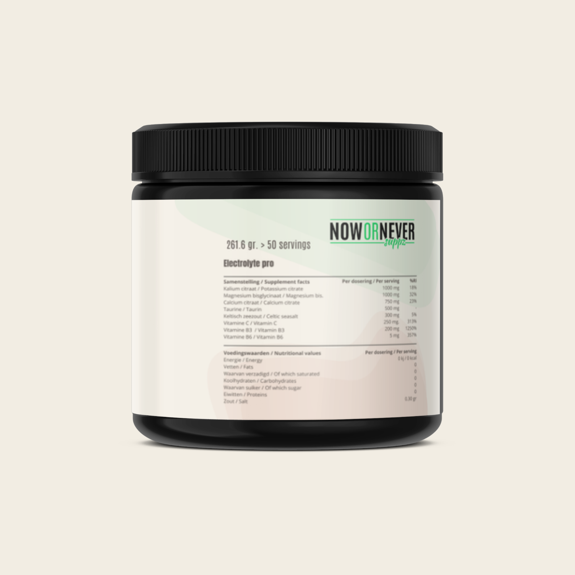 electrolyte pro ingrediënten