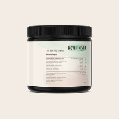 electrolyte pro ingrediënten