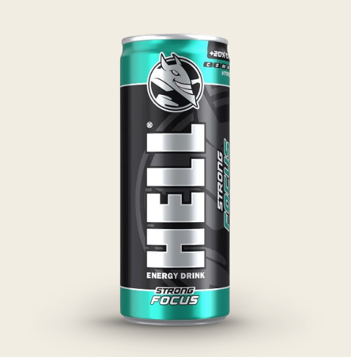 Hell energy drink focus