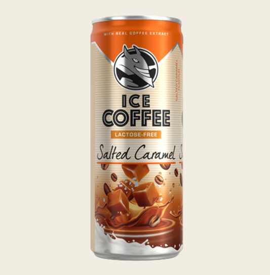 Hell ice coffee salted caramel