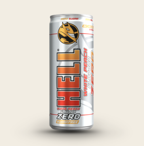 Hell energy zero white peach