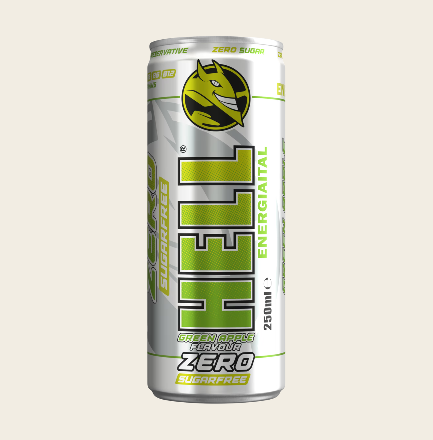Hell energy zero sugar green apple