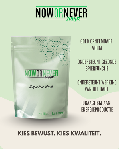 magnesium citraat supplement
