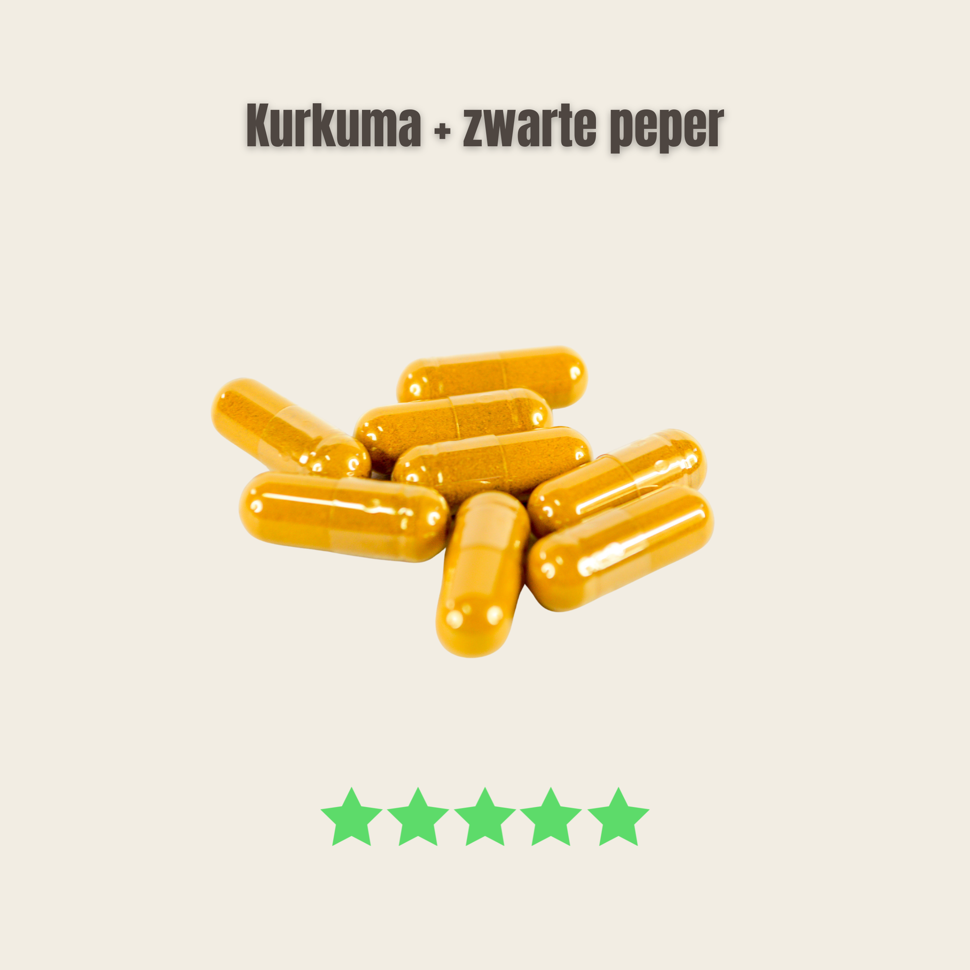 kurkuma zwarte peper supplement