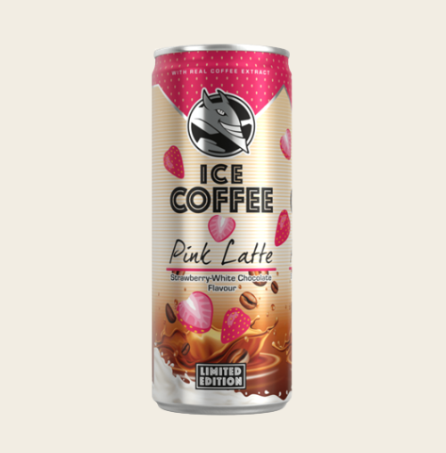 Hell ice coffee pink latte