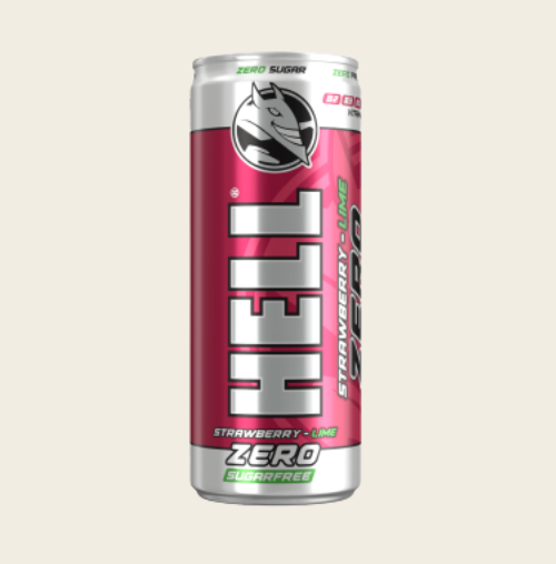 Hell energy "Zero sugar strawberry-lime"